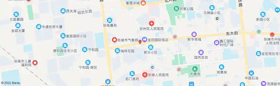 张掖天源小区_公交站地图_张掖公交_妙搜公交查询2025