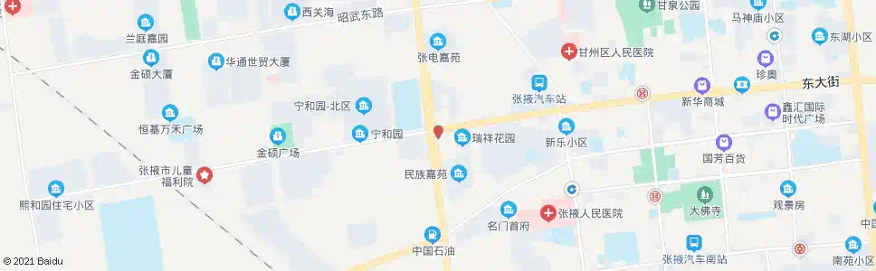 张掖署河水电_公交站地图_张掖公交_妙搜公交查询2025