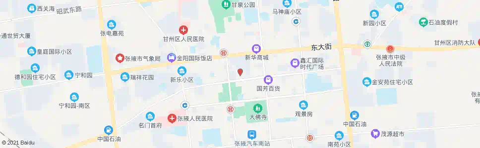 张掖青西中学_公交站地图_张掖公交_妙搜公交查询2025