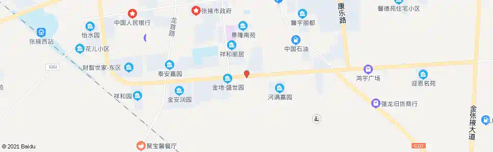 张掖河满路口_公交站地图_张掖公交_妙搜公交查询2025