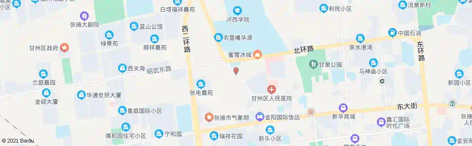 张掖西关三社_公交站地图_张掖公交_妙搜公交查询2025