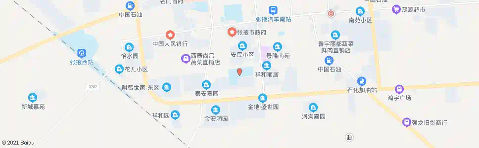 张掖南关学校_公交站地图_张掖公交_妙搜公交查询2025