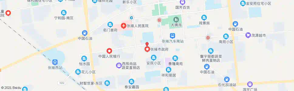 张掖省水电设计院_公交站地图_张掖公交_妙搜公交查询2025