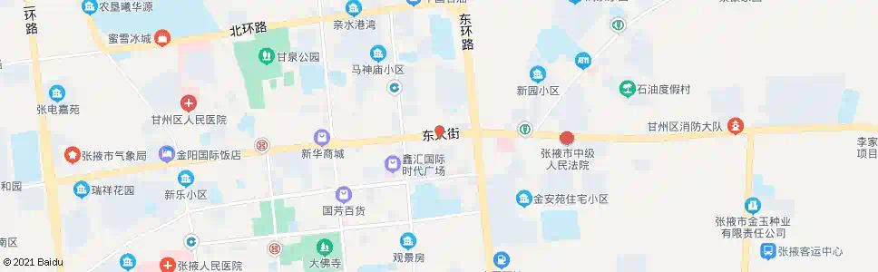 张掖区国税局_公交站地图_张掖公交_妙搜公交查询2025