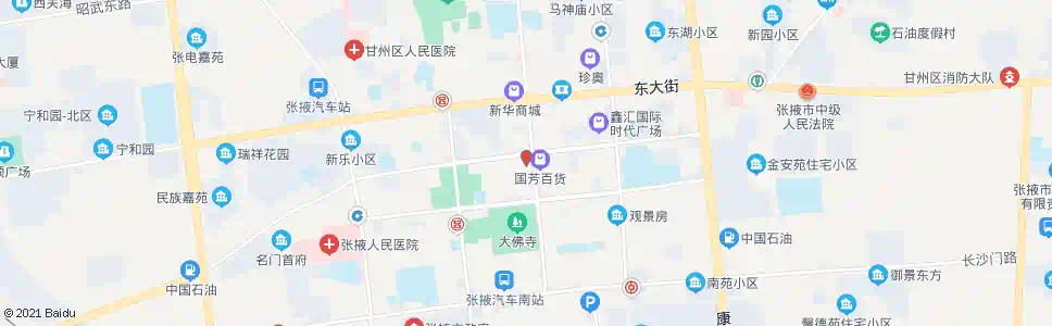张掖商贸大世界_公交站地图_张掖公交_妙搜公交查询2025