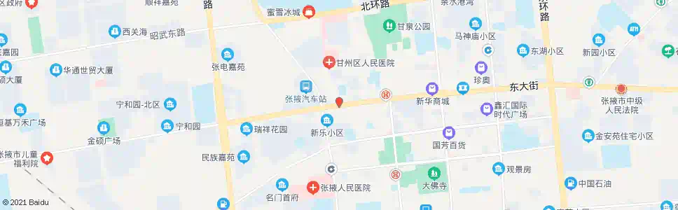 张掖西关盘旋路_公交站地图_张掖公交_妙搜公交查询2025