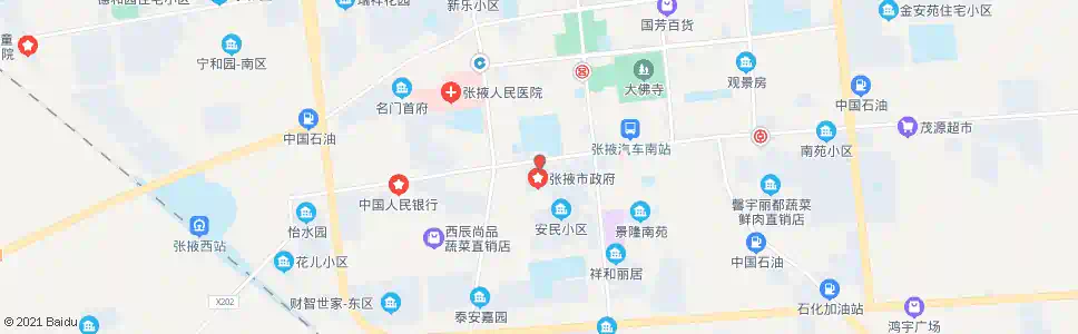 张掖水文队_公交站地图_张掖公交_妙搜公交查询2025