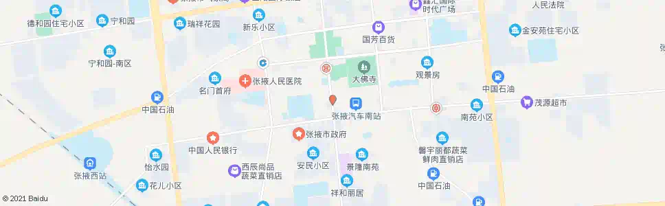 张掖供电所_公交站地图_张掖公交_妙搜公交查询2025