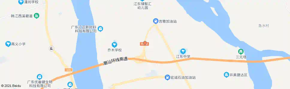 潮州天山练江路口_公交站地图_潮州公交_妙搜公交查询2025