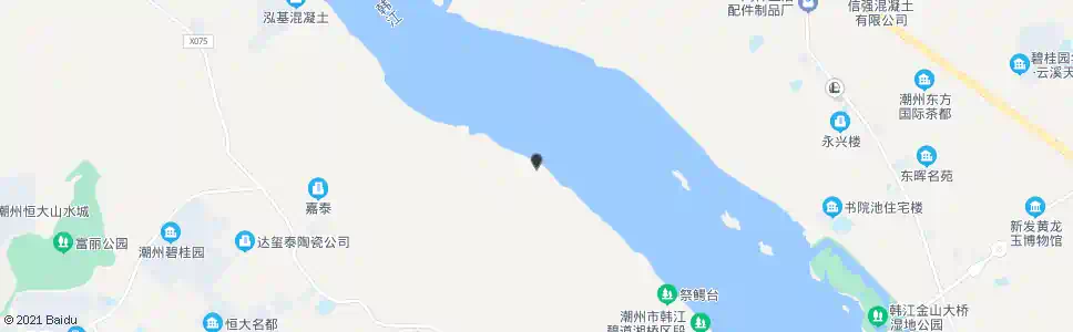潮州乌桥头(韩堤路)_公交站地图_潮州公交_妙搜公交查询2025
