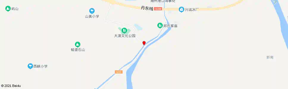 潮州大沃_公交站地图_潮州公交_妙搜公交查询2025