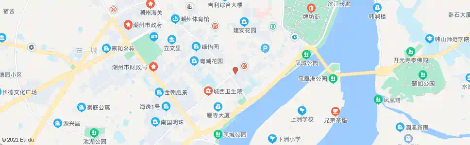潮州粤潮市场_公交站地图_潮州公交_妙搜公交查询2025