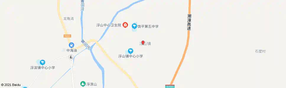 潮州浮山_公交站地图_潮州公交_妙搜公交查询2025