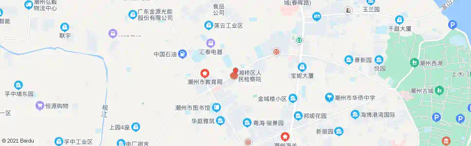 潮州区检察院_公交站地图_潮州公交_妙搜公交查询2025