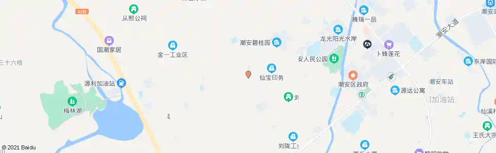 潮州金凤坛(民族路)_公交站地图_潮州公交_妙搜公交查询2025