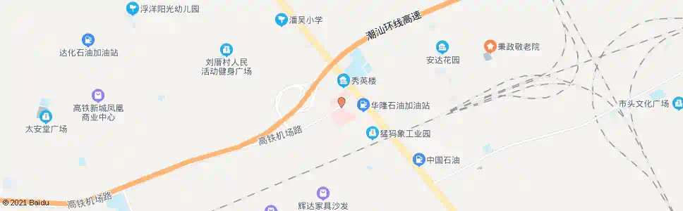 潮州秀英医院_公交站地图_潮州公交_妙搜公交查询2025