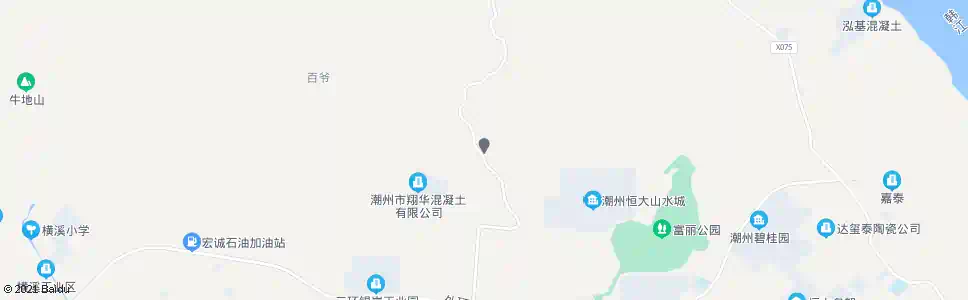 潮州谷华路_公交站地图_潮州公交_妙搜公交查询2025
