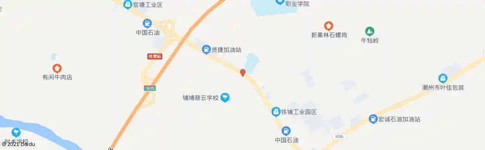 潮州铁铺镇政府_公交站地图_潮州公交_妙搜公交查询2025