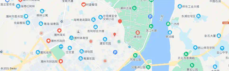 潮州潮州医院_公交站地图_潮州公交_妙搜公交查询2025