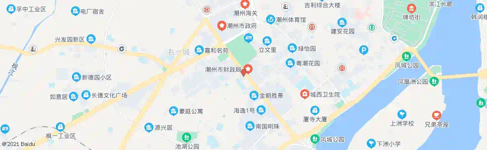 潮州汇璟城(振兴路)_公交站地图_潮州公交_妙搜公交查询2025
