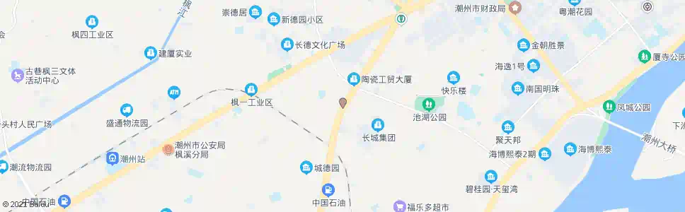 潮州前进路口_公交站地图_潮州公交_妙搜公交查询2025