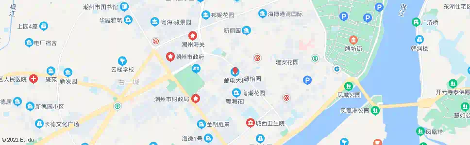 潮州电信大楼_公交站地图_潮州公交_妙搜公交查询2025