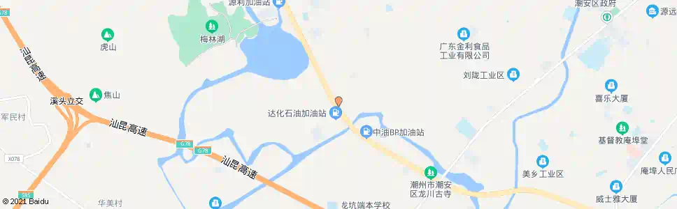 潮州茂新路口_公交站地图_潮州公交_妙搜公交查询2025