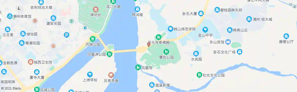 潮州桥东_公交站地图_潮州公交_妙搜公交查询2025