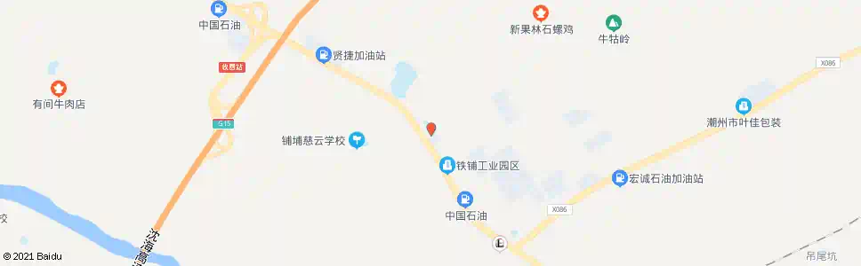 潮州溪南镇道_公交站地图_潮州公交_妙搜公交查询2025
