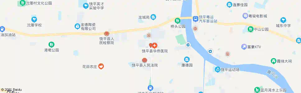 潮州东里华侨医院_公交站地图_潮州公交_妙搜公交查询2025