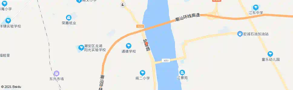 潮州上洲_公交站地图_潮州公交_妙搜公交查询2025
