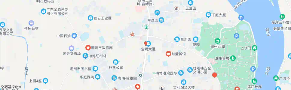 潮州电站_公交站地图_潮州公交_妙搜公交查询2025