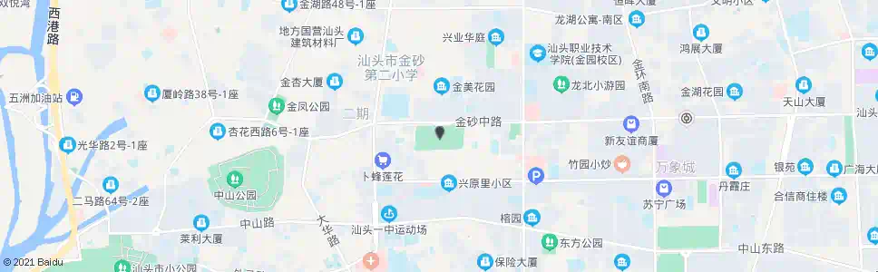 潮州金砂公园_公交站地图_潮州公交_妙搜公交查询2025