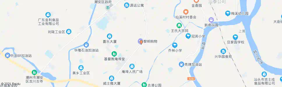 潮州灰路头_公交站地图_潮州公交_妙搜公交查询2025