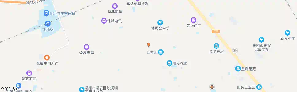 潮州镜鸿路_公交站地图_潮州公交_妙搜公交查询2025