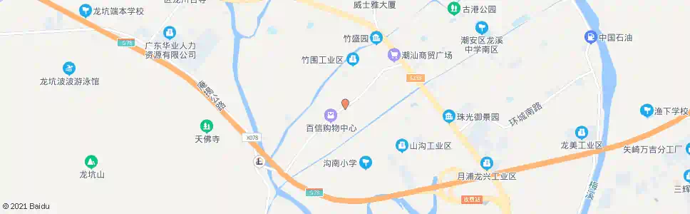 潮州沟南_公交站地图_潮州公交_妙搜公交查询2025