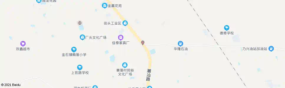 潮州东彩路口_公交站地图_潮州公交_妙搜公交查询2025
