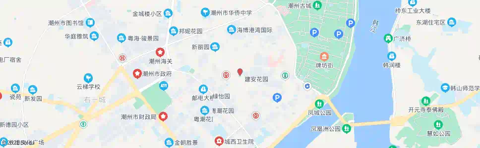 潮州新华园_公交站地图_潮州公交_妙搜公交查询2025