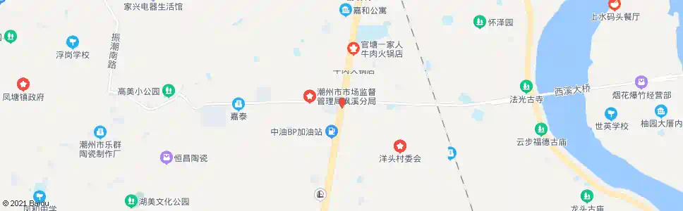 潮州如意路口_公交站地图_潮州公交_妙搜公交查询2025