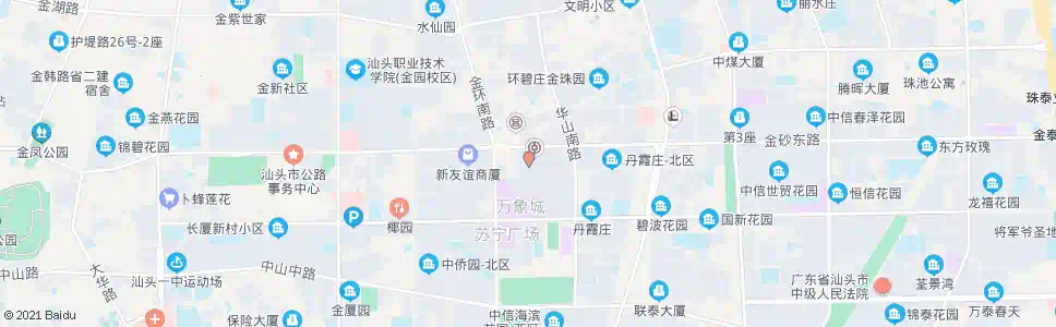 潮州金海湾大酒店_公交站地图_潮州公交_妙搜公交查询2025