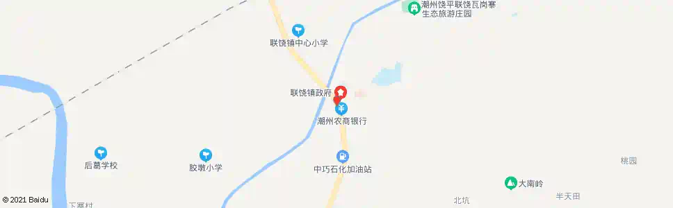 潮州联饶_公交站地图_潮州公交_妙搜公交查询2025