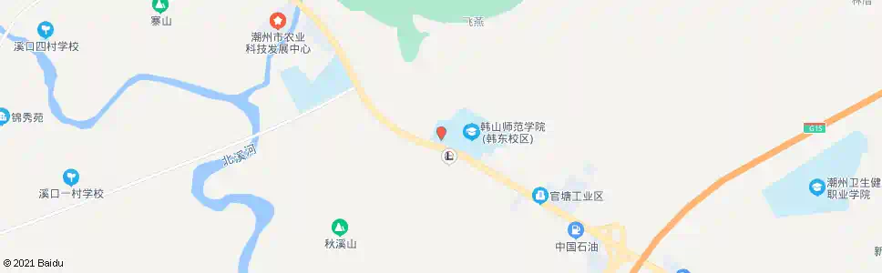 潮州教师公寓_公交站地图_潮州公交_妙搜公交查询2025