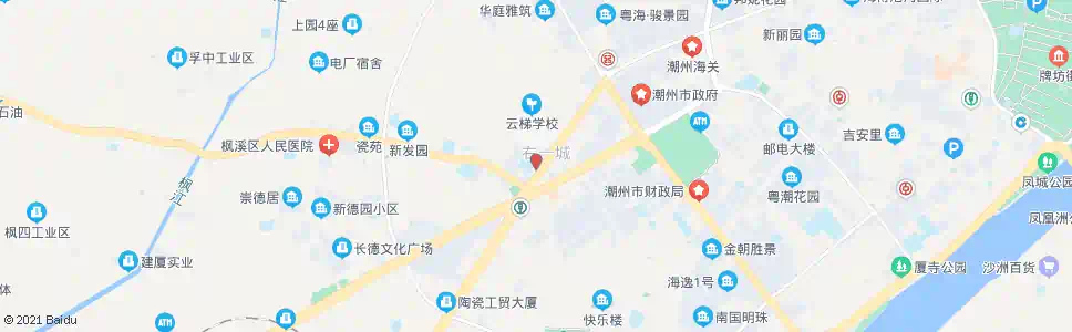 潮州枫溪中学_公交站地图_潮州公交_妙搜公交查询2025