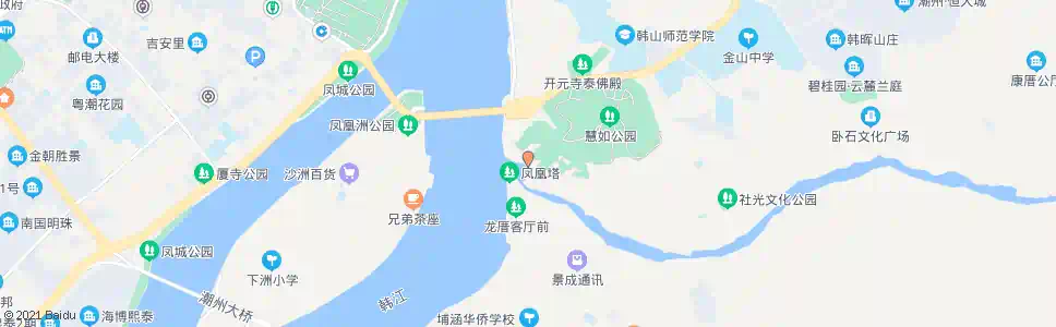 潮州溪北新兴路口_公交站地图_潮州公交_妙搜公交查询2025