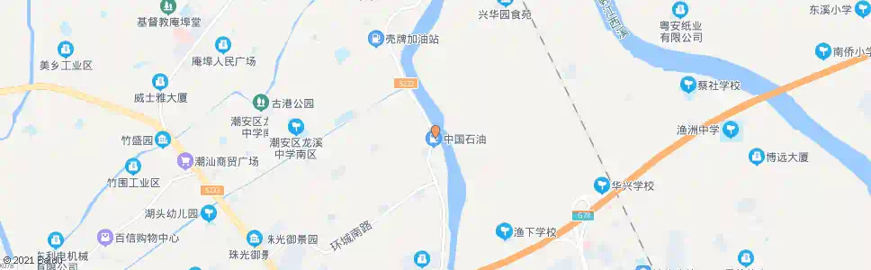 潮州梅龙_公交站地图_潮州公交_妙搜公交查询2025