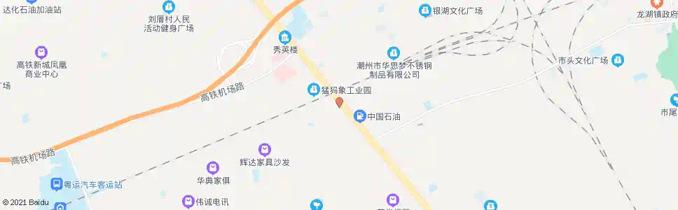潮州溪边村_公交站地图_潮州公交_妙搜公交查询2025