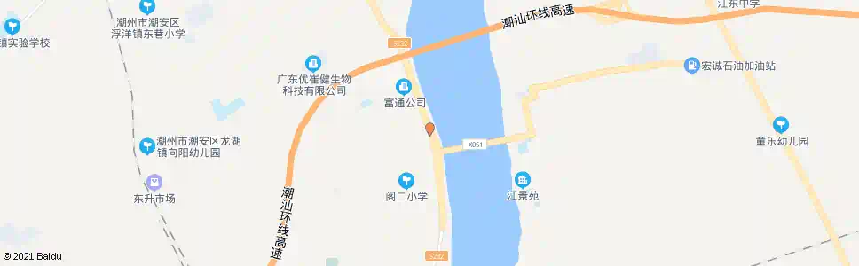 潮州桥头_公交站地图_潮州公交_妙搜公交查询2025