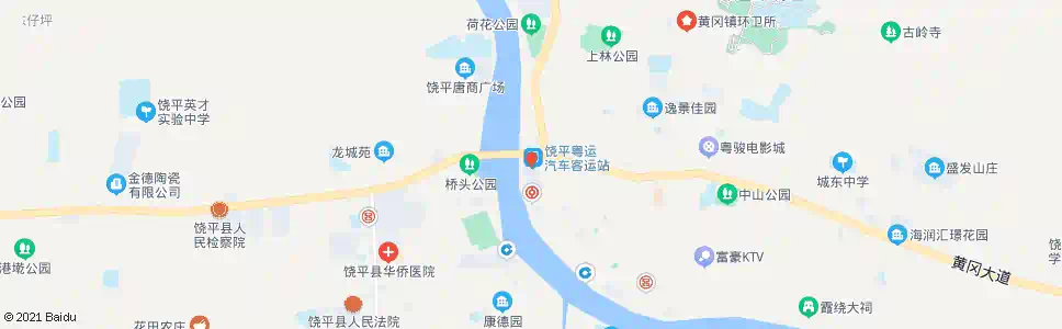 潮州黄冈车站_公交站地图_潮州公交_妙搜公交查询2025