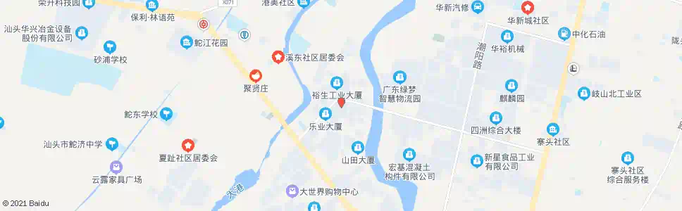 潮州乐业园_公交站地图_潮州公交_妙搜公交查询2025