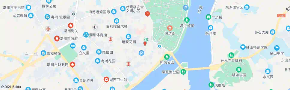 潮州趣春路口_公交站地图_潮州公交_妙搜公交查询2025